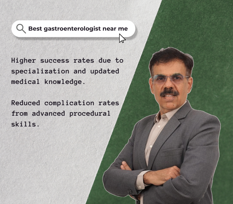 Dr. Ashish Sethi a best gastroenterologist near me in Vadodara.